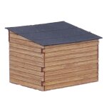 Vollmer 43745 H0 Ziegenstall mit Ziegen – Polyplate...