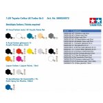 Tamiya 1:20 Toyota Celica LB Turbo Gr.5 300020072