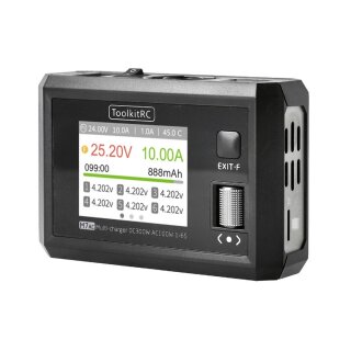 Robitronic TK12200 ToolkitRC M7AC LiPo 1-6S 15A Ladegerät AC/DC