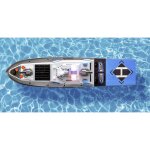 Carson 108050 RC-Küstenwache 2,4GHz Fernsteuerung + Wasserkanone RTR 500108050