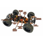 DF-Models 3179 1:10 4WD BigHammer 5.1 Competition Truck BR - brushed - ohne Akku