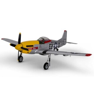 E-Flite EFLU7350 UMX P-51D Mustang “Detroit Miss” BNF Basic mit AS3X SAFE Select