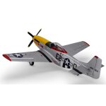E-Flite EFLU7350 UMX P-51D Mustang “Detroit Miss” BNF Basic mit AS3X SAFE Select