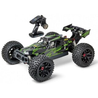 Carson 409084 Virus Extreme 2,4G 1:8 RTR grün - ohne Akku, Batterien und Lader