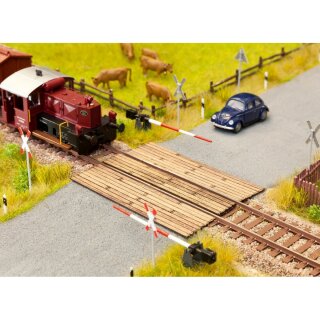 NOCH 14305 Bahnübergang Holzbohlen Spur H0