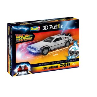 Revell 00221 3D Puzzle Time Machine "Back to the Future"