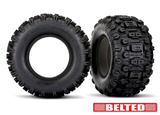 Traxxas 7870 Sledgehammer BELTED 4.3x5.7 Reifen mit Einlagen (2)