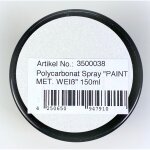 Absima 3500038 Spray PAINTZ Metallic Weiß 150ml