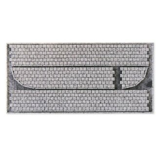 NOCH 60342 Struktur-Bürgersteig “Kopfsteinpflaster”
