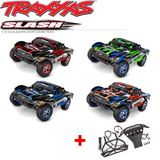 Traxxas 58034-8 Slash 1/10-Scale 2WD Short Course Racing Truck - Inkl Led-Kit