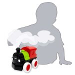 Brio 30411 Push & Go Zug mit Dampf Ab 1,5 Jahre