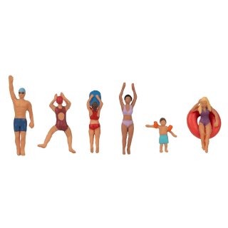 Faller 151687 Beim Baden und Schwimmen Spurweite H0