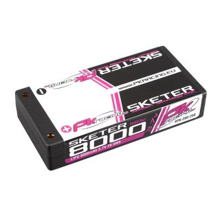 PK-Racing 01-PK-200-250  Li-Po Sketer 150C 3,7V 1S 8000mAh Hardcase 1S 4mm