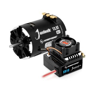 Hobbywing HW38020371 Xerun Justock Combo G3S mit 13.5 Turn 3200kV für 1:10 Stock