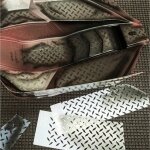 BittyDesign BD-STC-019 Vinylschablone - Diamantplatte