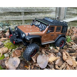 DF-Models 3152 DF-4S PRO Crawler 4WD 2,4GHz 313mm 1:10 Modell 2024 - BROWN