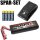 LiPo-Starter-Kit: Toolkit Balancer-Lader + 4000mah 2S 7,4V LiPo + AA Batterien