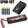 LiPo-Starter-Kit: Toolkit Balancer-Lader + 4200mah 2S 7,4V LiPo + AA Batterien