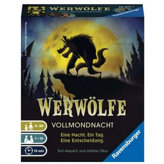 Ravensburger 26703 Werwölfe Vollmondnacht - Spiel ab 9 Jahren