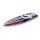 Traxxas 103076-4-ORNG Spartan SR 36-Zoll Rennboot mit Self-Righting Brushless Orange