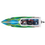Traxxas 38104-8GRN BLAST 23-Zoll Rennboot brushed mit Akku und Lader - grün