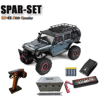 DF-Models 3154 DF-4S PRO Crawler 4WD 1:10 Modell 2024 - Inkl Lipo-Stater-Kit