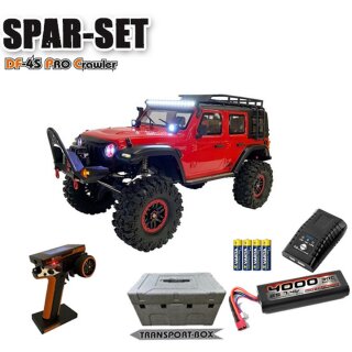 DF-Models 3164 DF-4S PRO Crawler 4WD 1:10 Modell 2024 - Inkl Lipo-Stater-Kit