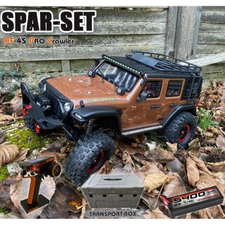 DF-Models 3152 DF-4S PRO Crawler 4WD 2,4GHz 1:10 Modell 2024 - Inkl 2S Lipo
