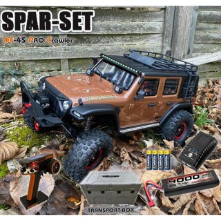 DF-Models 3152 DF-4S PRO Crawler 4WD 1:10 Modell 2024 - Inkl Lipo-Stater-Kit