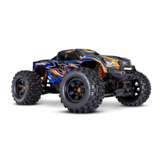 Traxxas 77096-4 X-Maxx 1:7 8S RTR Brushless waterproof TSM 8S VXL Belted Tires - orange