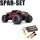 Traxxas 77096-4 X-Maxx 1:7 8S RTR TSM 8S VXL Belted Tires  + 2  4S Lipo 7000mAh