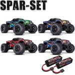 Traxxas 77096-4 X-Maxx 1:7 8S RTR TSM 8S VXL Belted Tires...