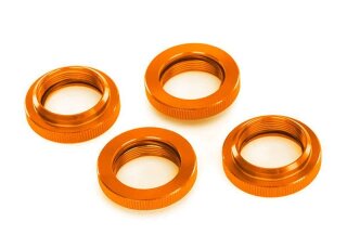 Traxxas 7767-ORNG GTX Einstell-Federhalter Aluminium orange (4) X-Maxx, XRT