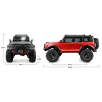 Amewi 22667 1:10 AMXRock Caballo Crawler 4WD ARTR Grün Metallic