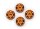 Traxxas 10257-ORN Felgen-Scheiben Alu ORNG