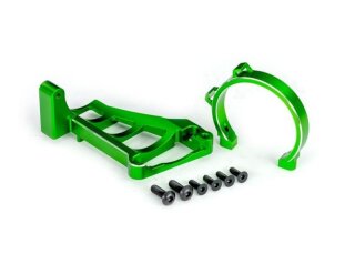 Traxxas 10262-GRN Motorhalter grün Alu für 3483