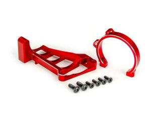 Traxxas 10262-RED Motorhalter rot Alu für 3483