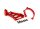 Traxxas 10262-RED Motorhalter rot Alu für 3483