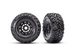 Traxxas 10272 Maxx SC Reifen belted auf Felgen schwarz...