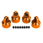 Traxxas 7764-ORNG GTX Dämpfer-Kappen Aluminium...