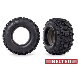Traxxas 8975 Sledgehammer BELTED 2.8 Reifen mit Einlagen (2) Maxx