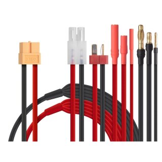 Kavan KAV36.656 Ladekabel XT60 zu COMBO (Dean-T; G2; 3,5; 4; Tamiya)