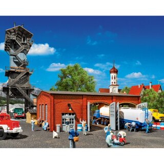 Vollmer 45642 H0 LKW-Werkstatt - Polyplate Bausatz