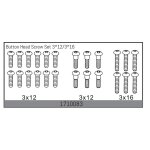 Absima 1710083 Kopfschraubenset 3*12/3*16