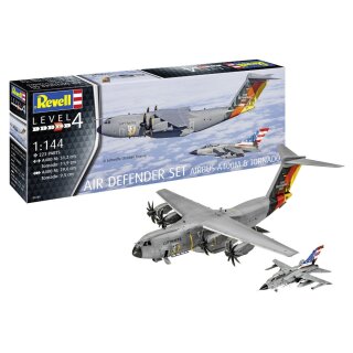 Revell 03789 1:144 Air Defender Set (Airbus A400M & Tornado)