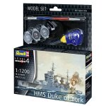 Revell 65182 1:1200 Model Set Battleship HMS Duke of York