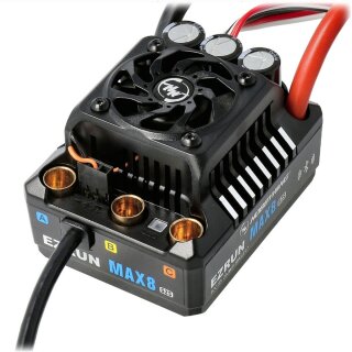 Hobbywing HW30103205 Ezrun MAX8 G2S Regler 160 Amp, 3-6s LiPo, BEC 6A
