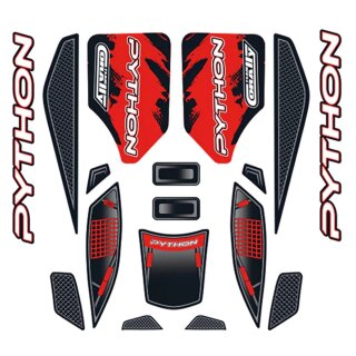 Team Corally Body Decal Sheet - Python XP 6S - 2021