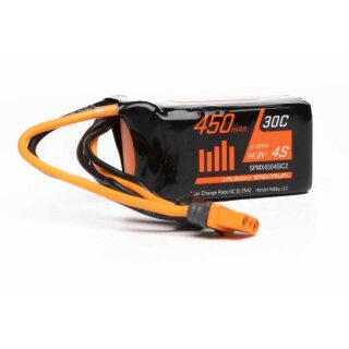 Spektrum SPMX4504SIC2 14.8V 450mAh 4S 30C LiPo Battery: IC2