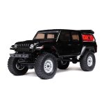 Axial AXI00005V2T5 1/24 SCX24 Jeep JT Gladiator 4WD Rock Crawler Brushed Schwarz